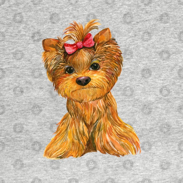 Yorkie Pup by Imp's Dog House